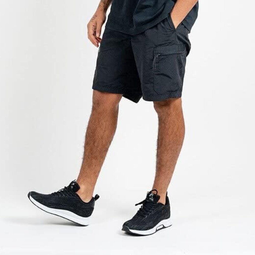 Conzuri Men's V2 Cloud Runners In Black - 2.4 Height Boost - Size - 7 - NIB